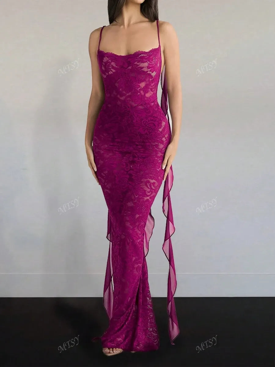 Vestido romántico y sexy