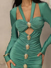Vestido elegante, romántico, de moda