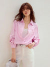 CAMISA CON ESTAMPADO DE RAYAS