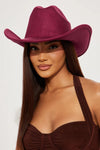 Cowboy Hat - Wine