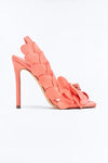 Zapato detalle petalos