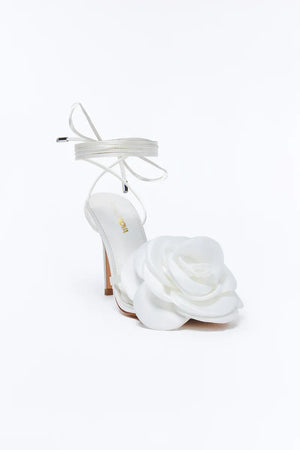 Sandalias flor 3d