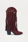 Botas cowboy flequillos