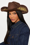 Cowboy Hat - Brown