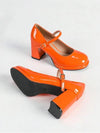 Zapatos de tacón alto tipo Mary Jane