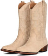 Botas de vaquera con punta puntiaguda