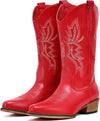 Botas de vaquera con punta puntiaguda