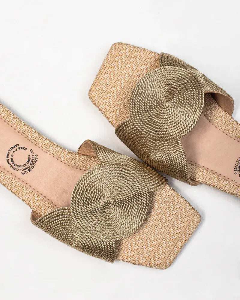 Sandalia plana Luisa