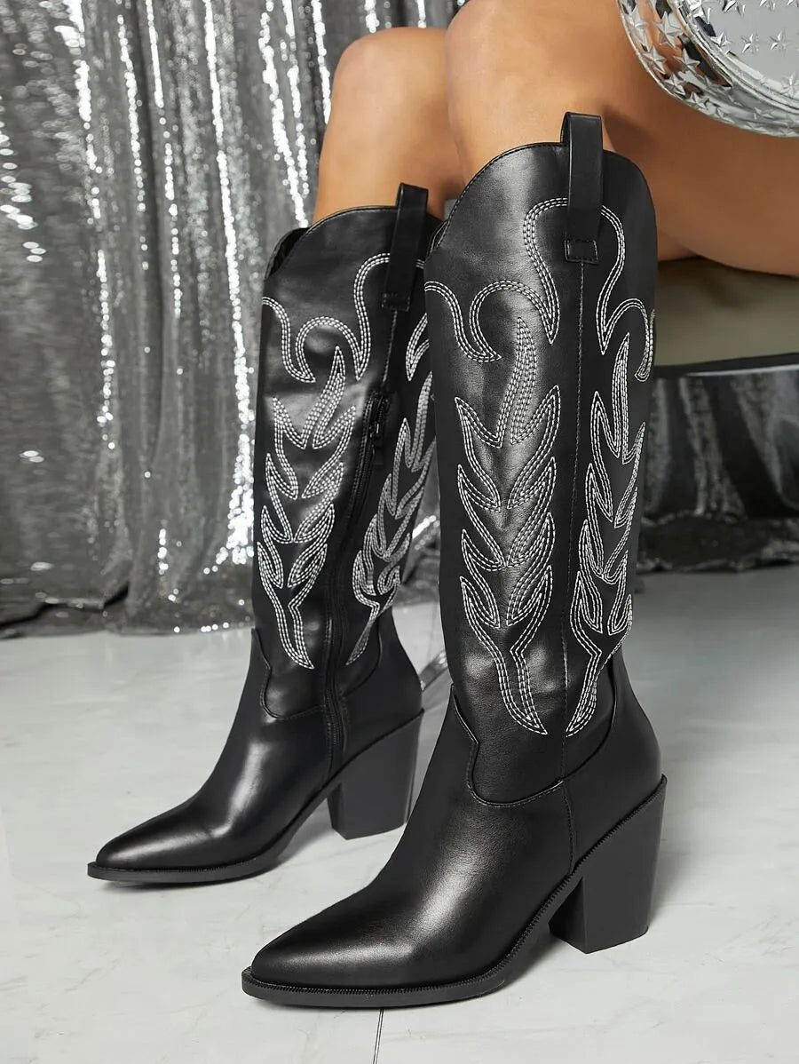 Botas vaqueras occidentales