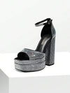 Sandalias de tacón para mujer Diamante