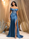 Vestido de corset de punto elástico con parches