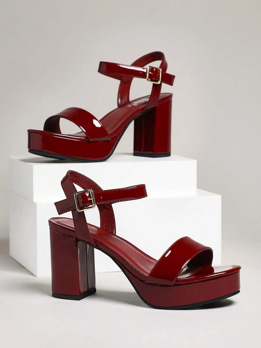 Sandalias tacón de plataforma