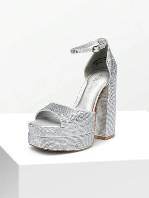 Sandalias de tacón para mujer Diamante