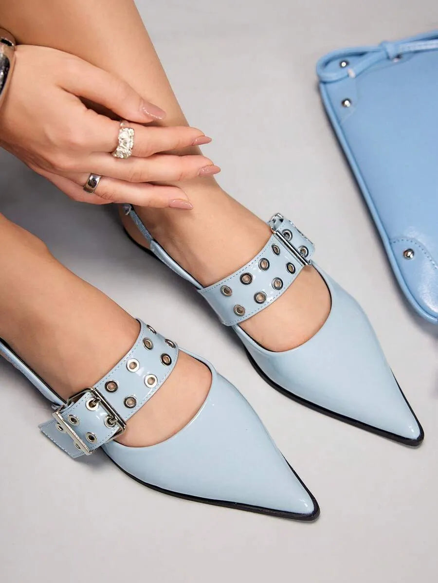 Zapatos planos de estilo