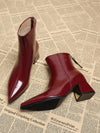 Botines de mujer de punta