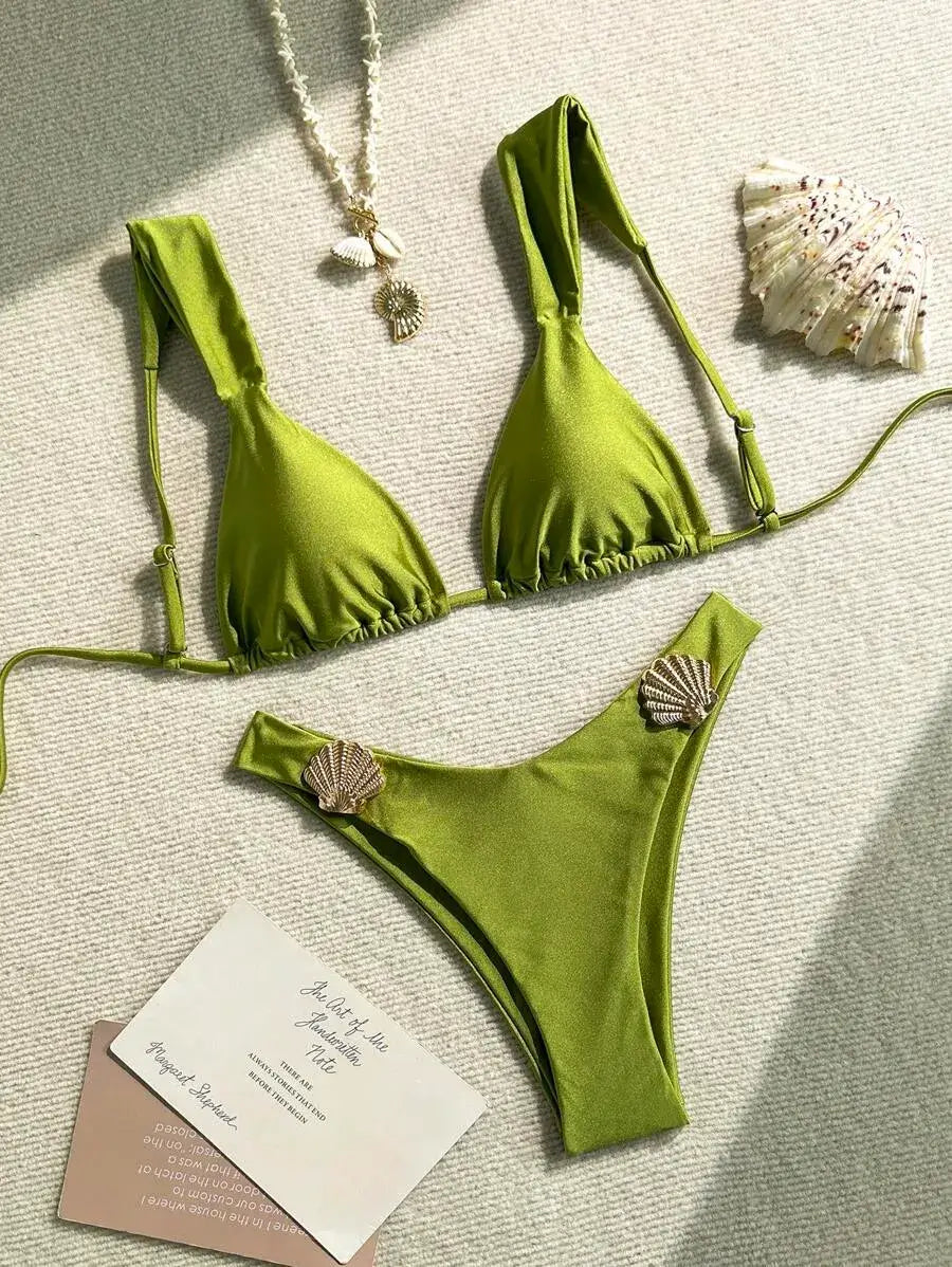 Set de 2 piezas de traje de baño sexy