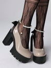 Zapatos de tacón elegantes y de moda