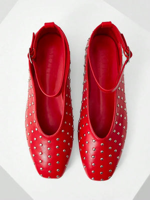 ZAPATOS PLANOS CON PUNTERA CUADRADA