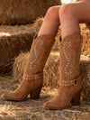Botas vaqueras hasta la rodilla