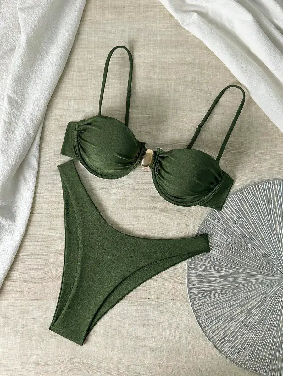 Conjunto de traje de baño de verano