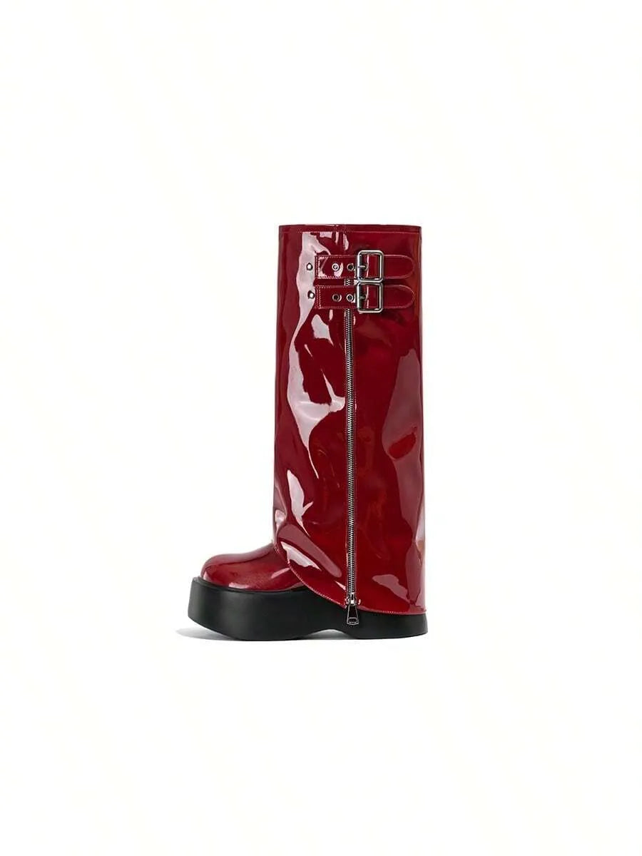 Botas ecuestres apilables para mujer