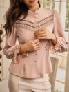 Blusa elegante y romántica