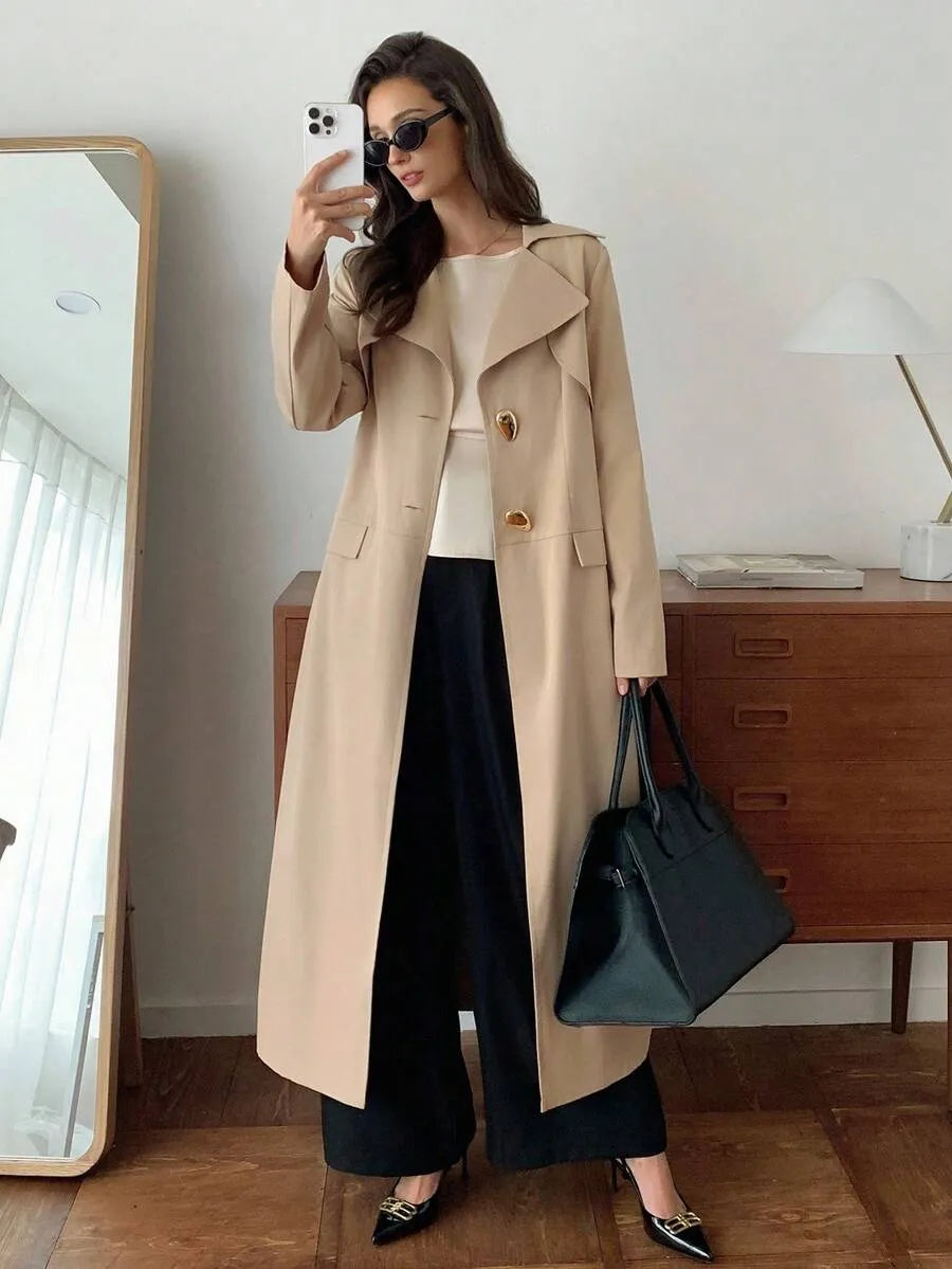 Abrigo elegante de mujer