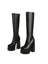 Botas altas para mujer con plataforma