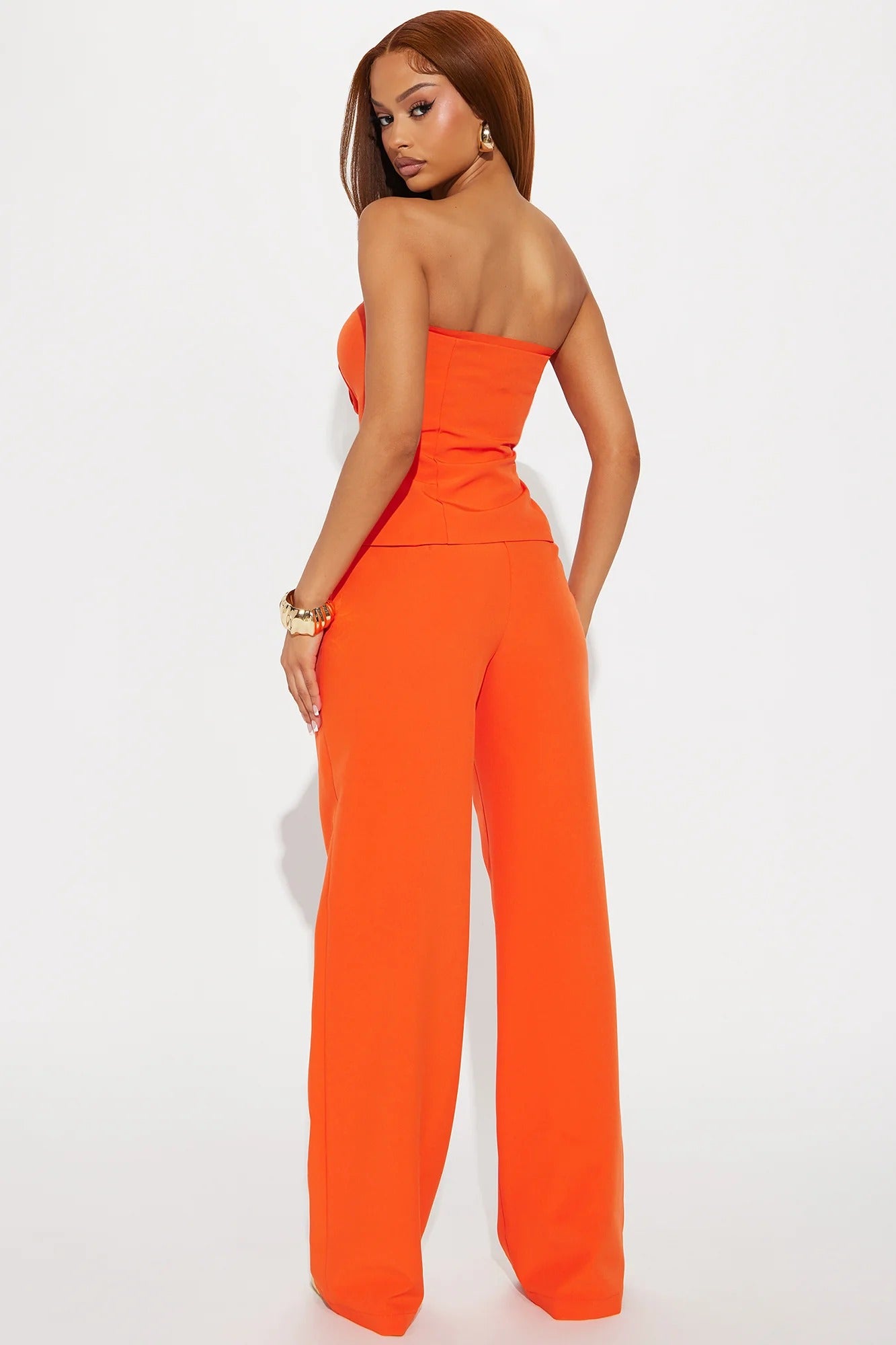 Conjunto top narnaja y panatalones