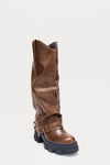 Botas tipo militar doble capa