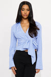 Blusa Fun With Me Stripes Poplin