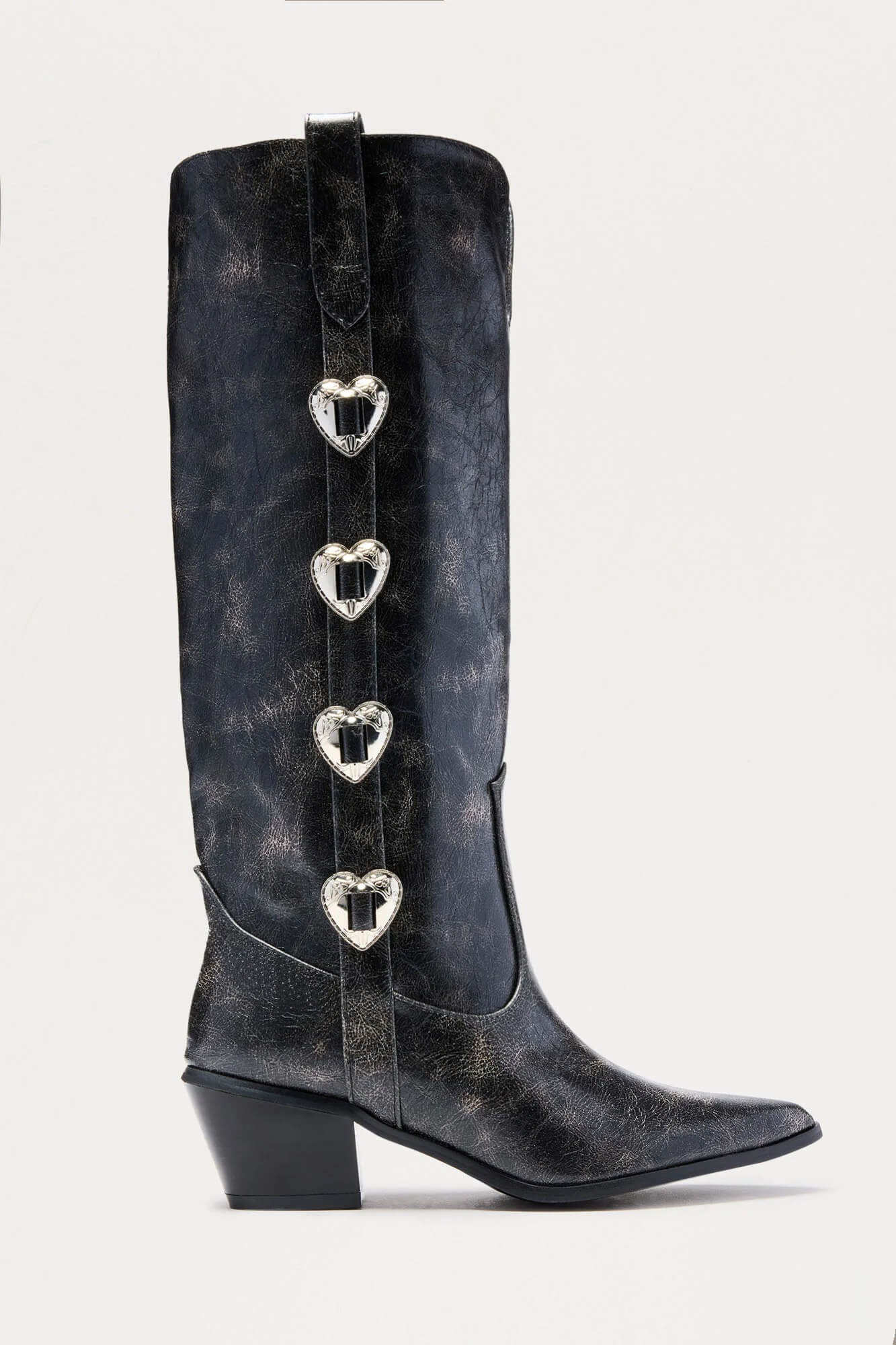 Botas vaqueras detalles metálicos