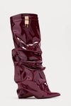Botas doble capa burgundy