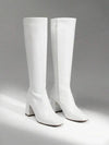 Botas altas para mujer de puntera cuadrada