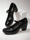 Zapatos mary jane confort oficina