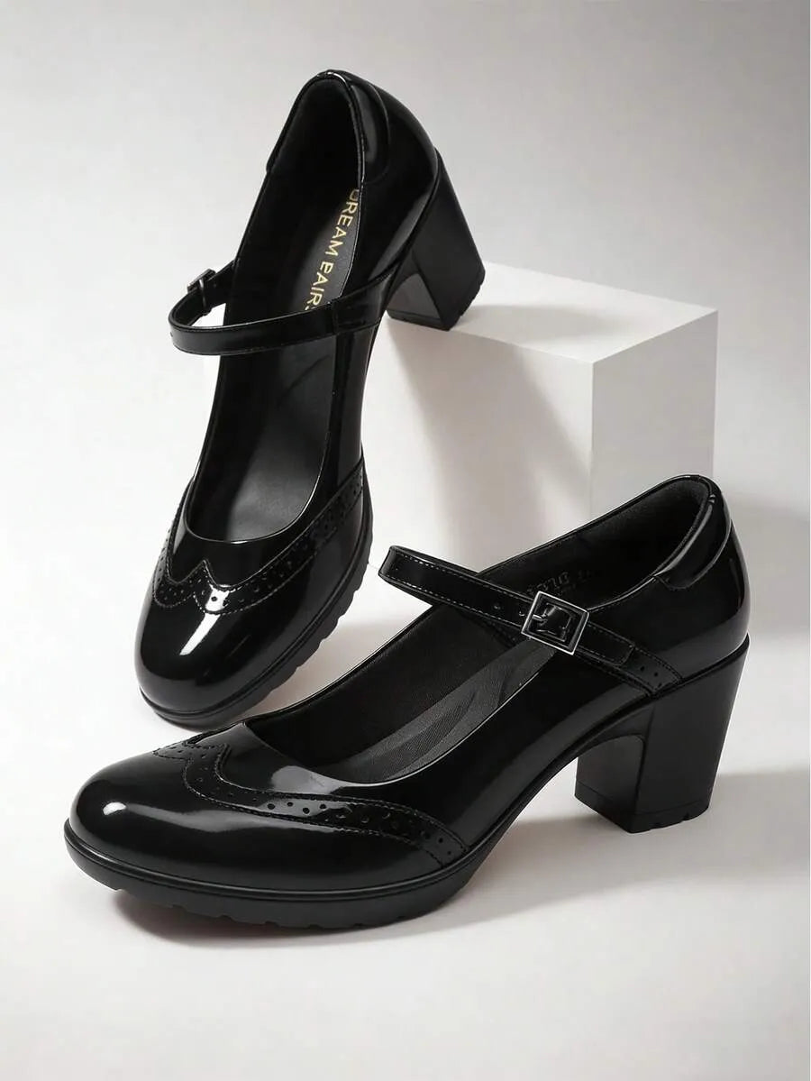 Zapatos mary jane confort oficina