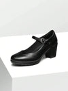 Zapatos mary jane negro mate