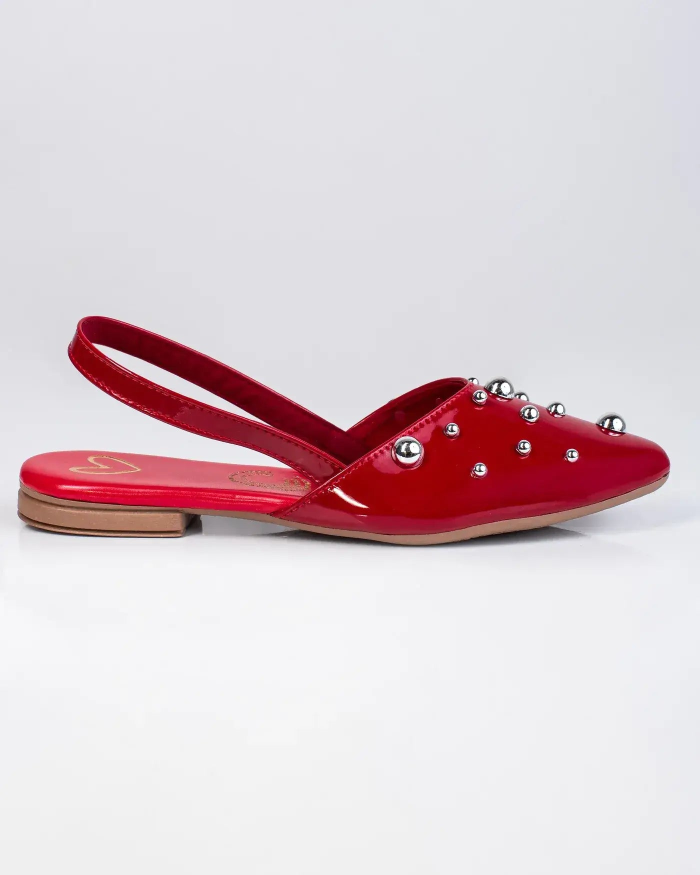 Baletas de tachuela con elástico