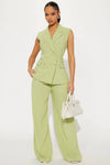 Conjunto de blazer y pantalon