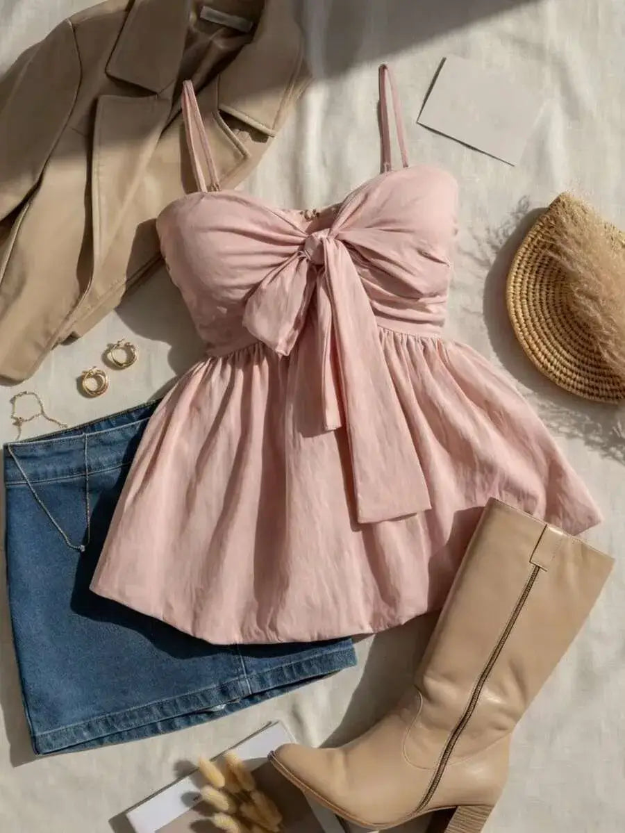 Camiseta de tirantes de verano para mujer