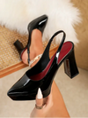 Zapatos de tacón alto tipo sueco