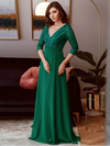 Vestido de fiesta de gasa