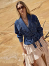 Chaqueta vaquera con cuello