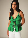 Top de tirantes finos ajustables