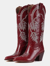 Botas vaqueras occidentales para mujer