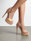 Sandalias de plataforma para mujer