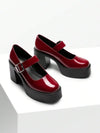 Zapatos mary jane plataforma gruesa