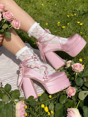 Zapatos Mary Jane de plataforma