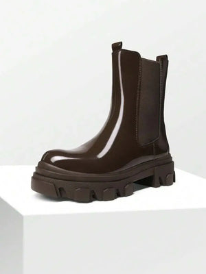 Botas de moda de mujer Slip on