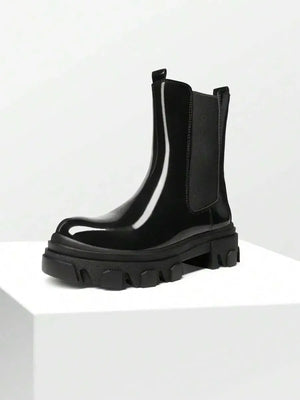 Botas de moda de mujer Slip on
